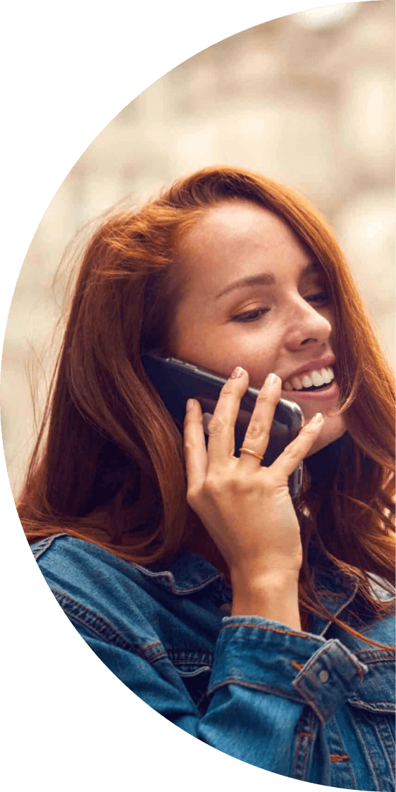 A woman on the phone on Tower Bridge in London