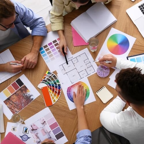 Professional team of designers